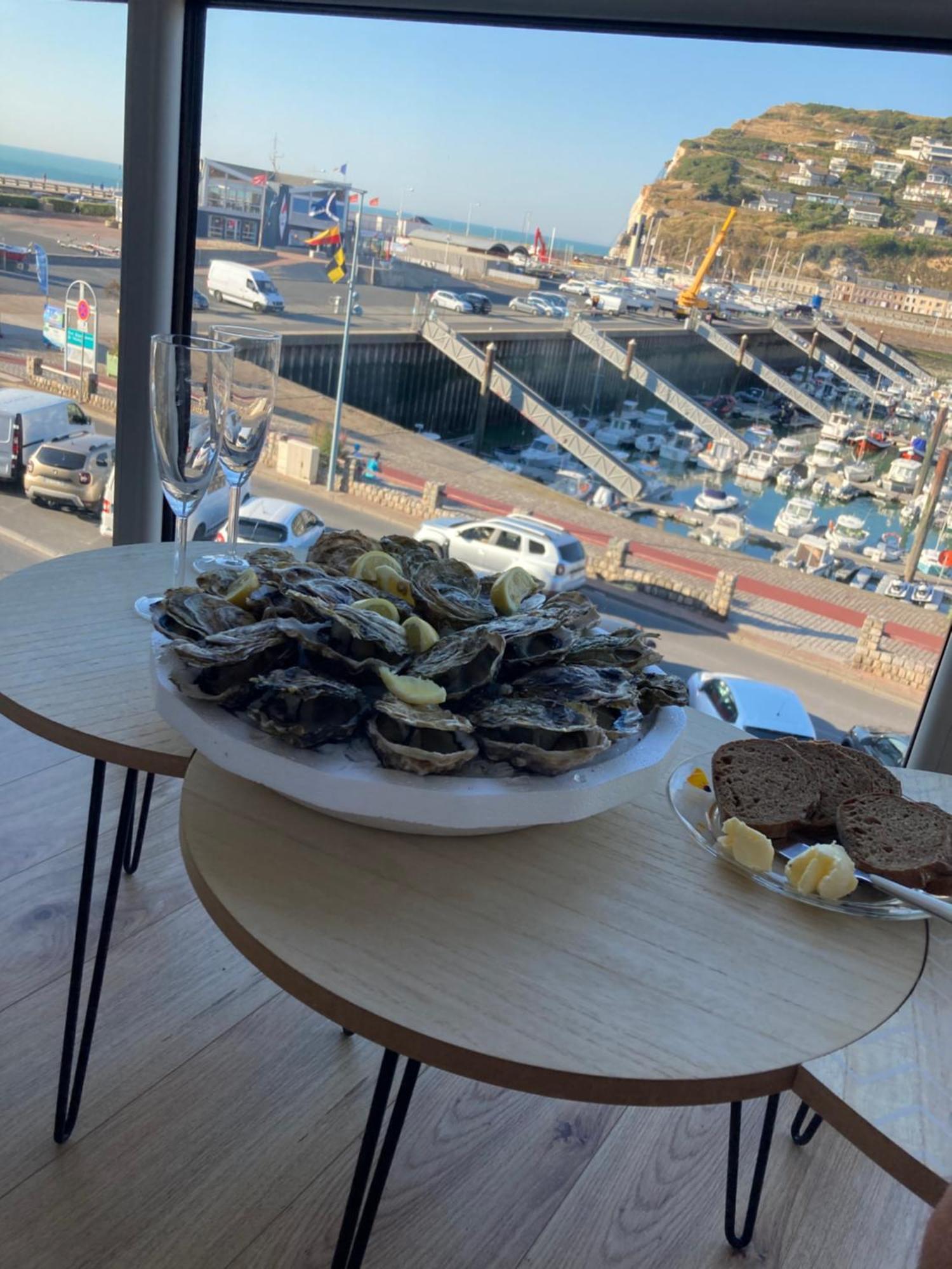 Charmant Studio Avec Vue Sur Le Port Et Falaises Fécamp المظهر الخارجي الصورة