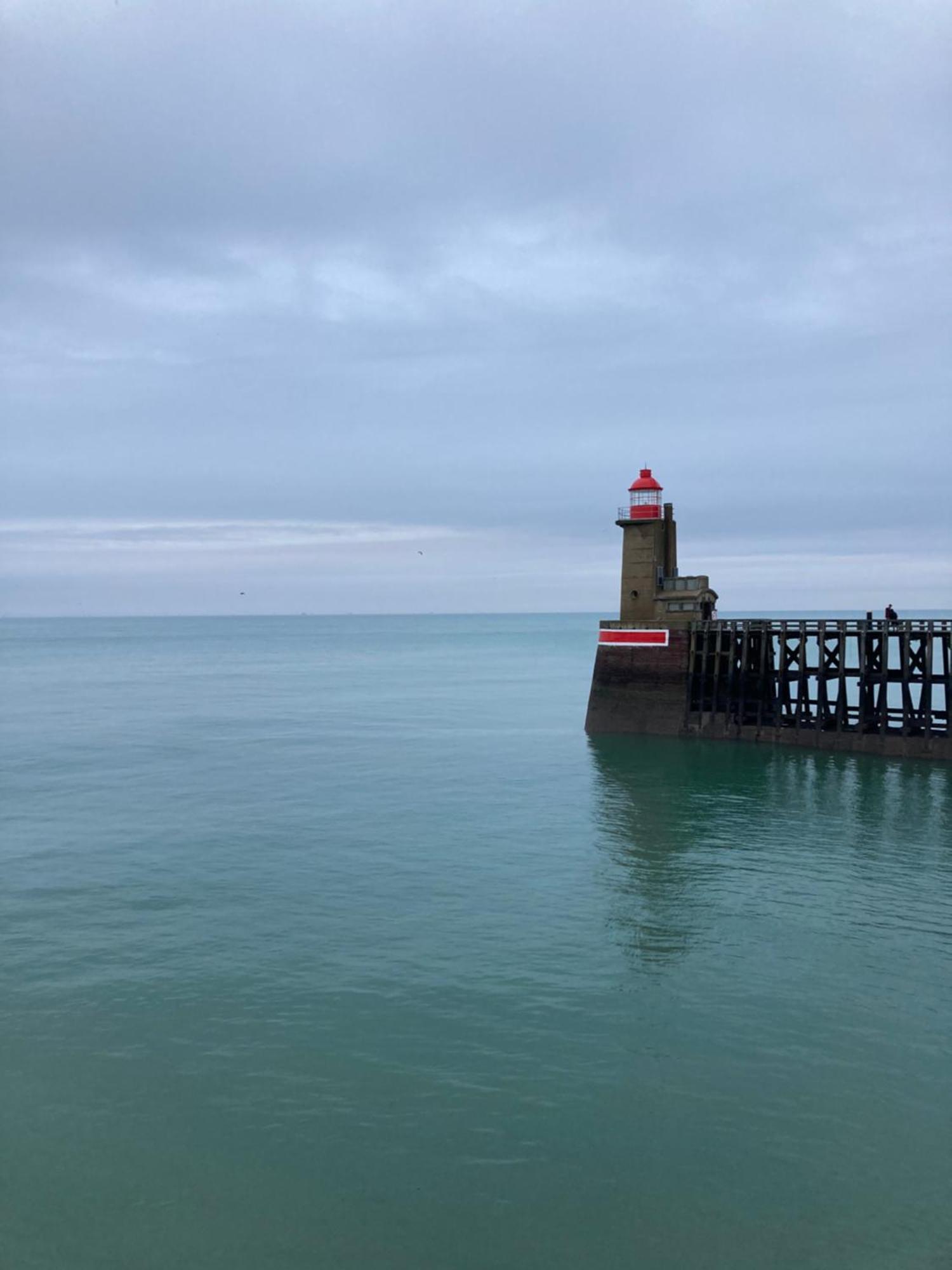 Charmant Studio Avec Vue Sur Le Port Et Falaises Fécamp المظهر الخارجي الصورة