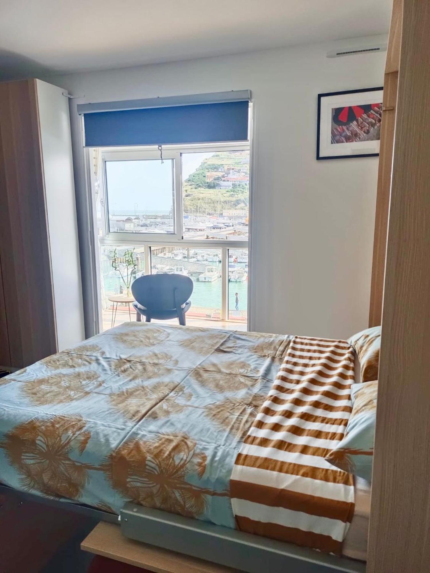 Charmant Studio Avec Vue Sur Le Port Et Falaises Fécamp المظهر الخارجي الصورة