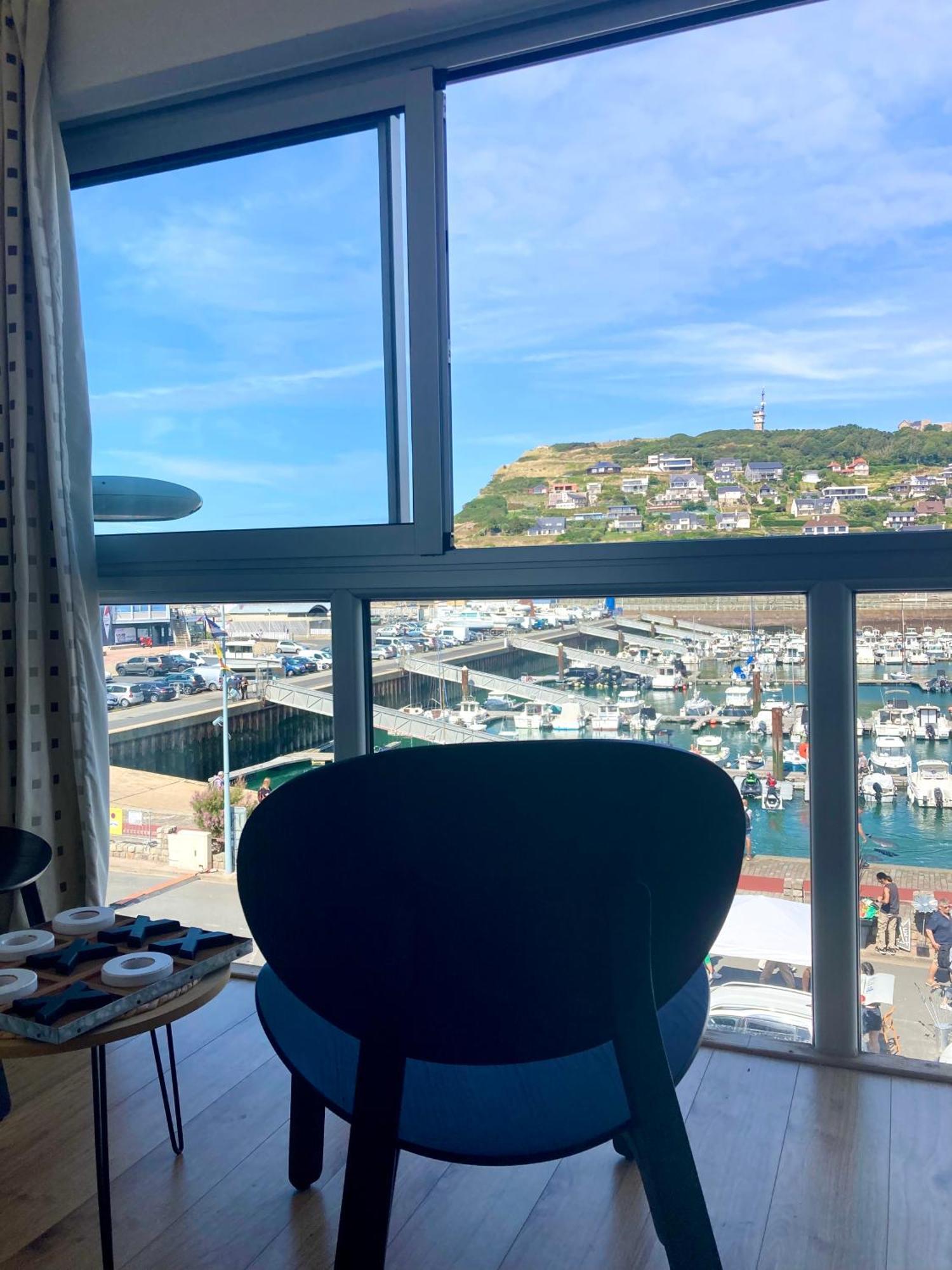 Charmant Studio Avec Vue Sur Le Port Et Falaises Fécamp المظهر الخارجي الصورة